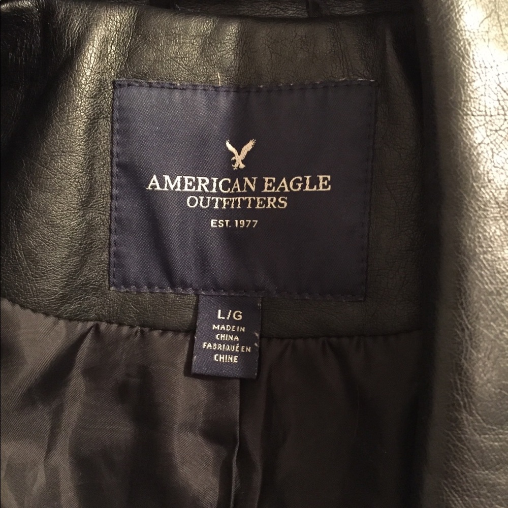 Leather Jacket From American Eagle - image 8